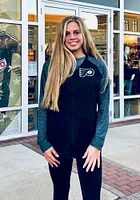 Philadelphia Flyers Womens Black M2M Long Sleeve Full Zip Jacket