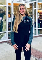 Philadelphia Flyers Womens Black M2M Long Sleeve Full Zip Jacket
