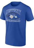 Kentucky Wildcats Blue Basketball Short Sleeve T Shirt