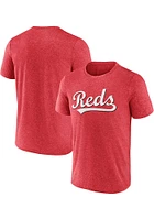 Cincinnati Reds Red Fundamental Short Sleeve T Shirt