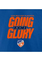 FC Cincinnati Blue 2024 MLS Playoff Participant Short Sleeve T Shirt