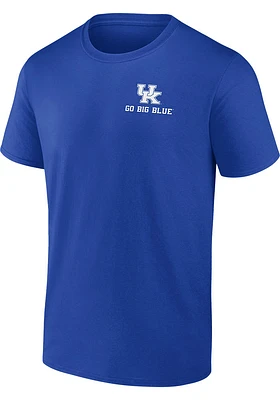 Kentucky Wildcats Blue Fast Track Short Sleeve T Shirt