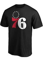 Ben Simmons Philadelphia 76ers Black Playmaker Short Sleeve Player T Shirt