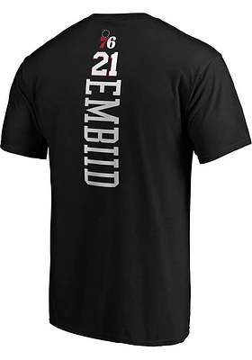 Joel Embiid Philadelphia 76ers Playmaker Short Sleeve Player T Shirt