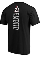 Joel Embiid Philadelphia 76ers Playmaker Short Sleeve Player T Shirt