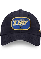 St Louis Blues Hometown Adjustable Hat - Navy Blue