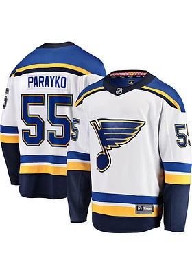 Colton Parayko St Louis Blues Mens White Away Hockey Jersey