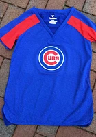 Chicago Cubs Womens Iconic League Diva Fashion Baseball Jersey - Blue