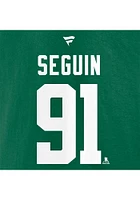Tyler Seguin Dallas Stars Green Authentic Stack Short Sleeve Player T Shirt