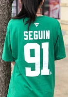 Tyler Seguin Dallas Stars Green Authentic Stack Short Sleeve Player T Shirt