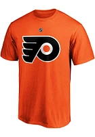 Sean Couturier Philadelphia Flyers Orange Authentic Stack Short Sleeve Player T Shirt