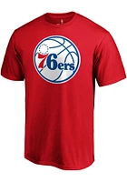 Ben Simmons Philadelphia 76ers Red Backer Short Sleeve Player T Shirt