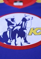 Kansas City Scouts Mens Blue Breakaway Hockey Jersey