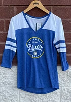 St Louis Blues Womens Blue Home and Away LS Tee