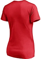 St Louis Blues Womens Red Special Edition Short Sleeve T-Shirt