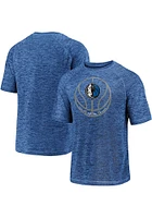 Dallas Mavericks Blue Modern Icon Short Sleeve T Shirt
