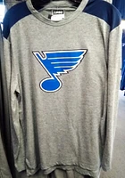 St Louis Blues Grey Travel and Training Clutch Long Sleeve T-Shirt