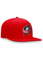 Columbus Blue Jackets Mens Red Core Fitted Hat