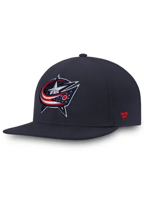 Columbus Blue Jackets Mens Navy Core Fitted Hat