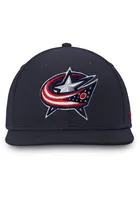 Columbus Blue Jackets Mens Navy Core Fitted Hat