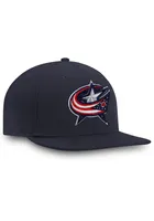 Columbus Blue Jackets Mens Navy Core Fitted Hat