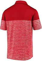 Kansas City Chiefs Mens Red Shadow Short Sleeve Polo