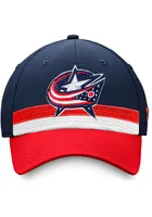 Columbus Blue Jackets Mens Navy 2020 NHL Locker Room Draft Flex Hat