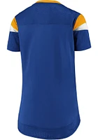 St Louis Blues Womens Athena Fashion Hockey Jersey - Blue