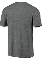 Pittsburgh Steelers Grey Sport Drop Short Sleeve Fashion T Shirt