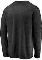 Texas Longhorns Black Double Square Long Sleeve T-Shirt
