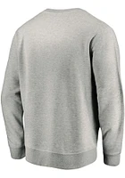 Texas Longhorns Mens Grey Standard Division Long Sleeve Crew Sweatshirt