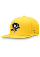 Pittsburgh Penguins Mens Gold Core Fitted Hat