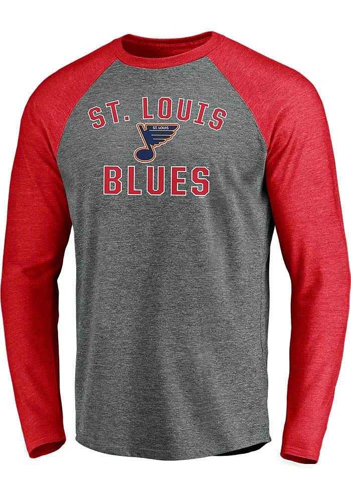 St Louis Blues Grey Special Edition Long Sleeve Fashion T Shirt
