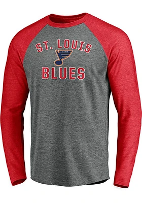 St Louis Blues Grey Special Edition Long Sleeve Fashion T Shirt
