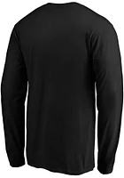 Kansas City Chiefs Black Team Logo Long Sleeve T Shirt