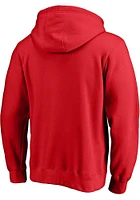 Kansas City Chiefs Mens Red Sport Drop Long Sleeve Hoodie