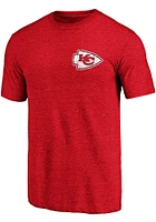 Kansas City Chiefs Left Chest Logo Short Sleeve Fashion T Shirt