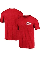 Kansas City Chiefs Left Chest Logo Short Sleeve Fashion T Shirt