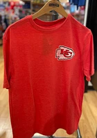 Kansas City Chiefs Left Chest Logo Short Sleeve Fashion T Shirt