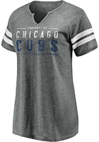 Chicago Cubs Womens Triblend Short Sleeve T-Shirt