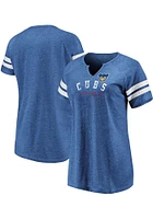 Chicago Cubs Womens Triblend Short Sleeve T-Shirt