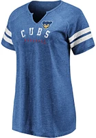 Chicago Cubs Womens Triblend Short Sleeve T-Shirt