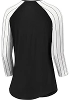Chicago White Sox Womens Black Iconic LS Tee