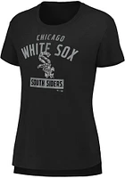 Chicago White Sox Womens Black Iconic Short Sleeve T-Shirt