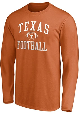 Texas Longhorns Burnt Orange First Sprint Long Sleeve T Shirt