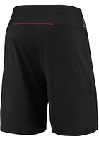 Chicago Blackhawks Mens Black Travel Training Shorts
