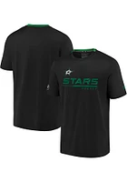 Dallas Stars Black Locker Room Short Sleeve T Shirt