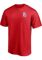 St Louis Cardinals Red Flag City Short Sleeve T Shirt