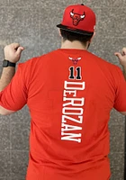 Demar DeRozan Chicago Bulls Red Playmaker Short Sleeve Player T Shirt