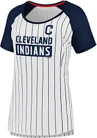 Cleveland Guardians Womens White Iconic Short Sleeve T-Shirt
